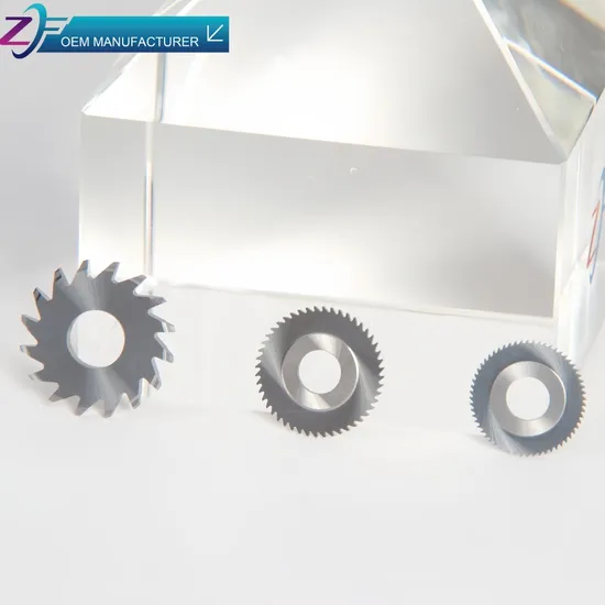 Micro Solid Carbide Circular Saw Blade of High Precision for Machining Plastic Stainless Steel Bulk Blade